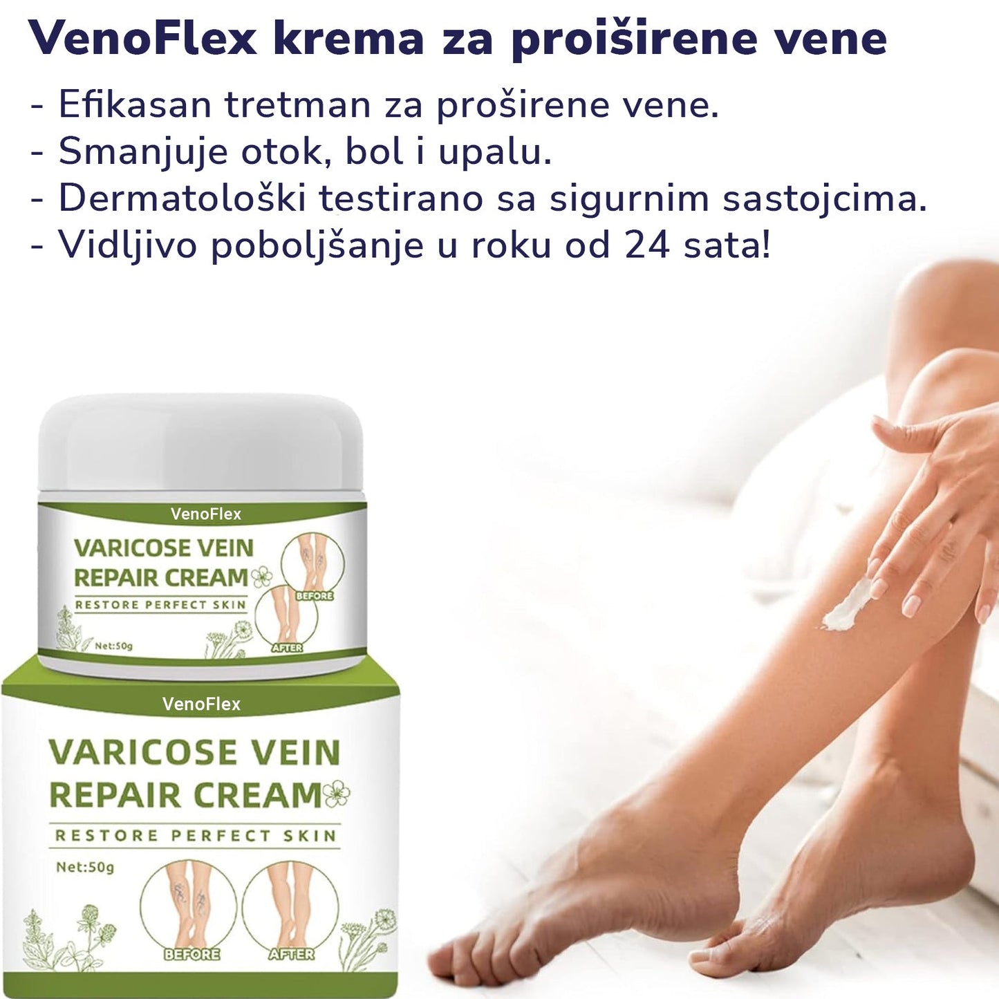 VenoFlex - Krema Za Proširene Vene