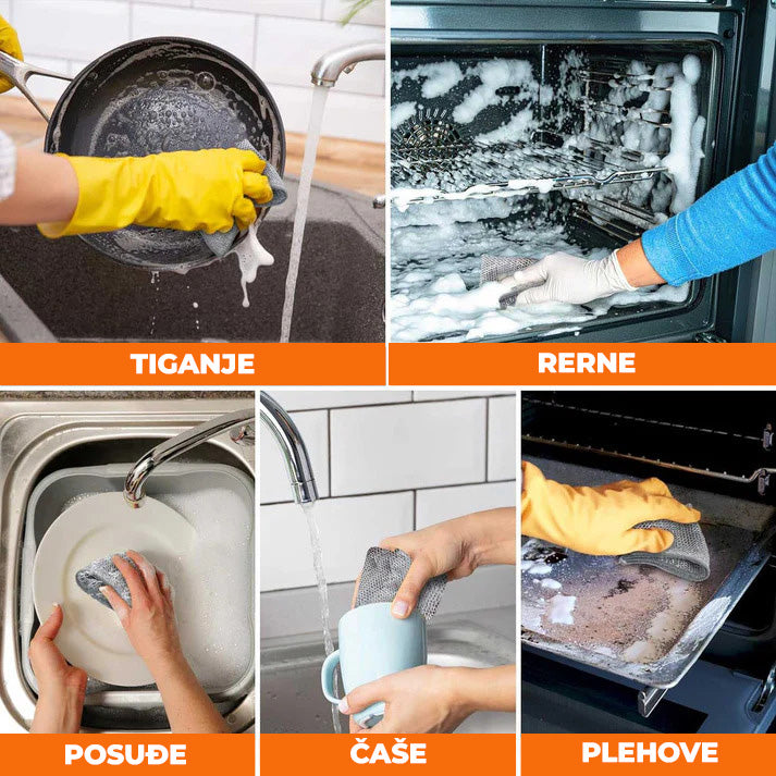 Abrazivna Krpa Za Posuđe (set od 5 komada)