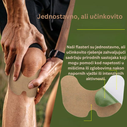 FlexiPatch - Prirodni Flasteri Za Bol U Koljenima