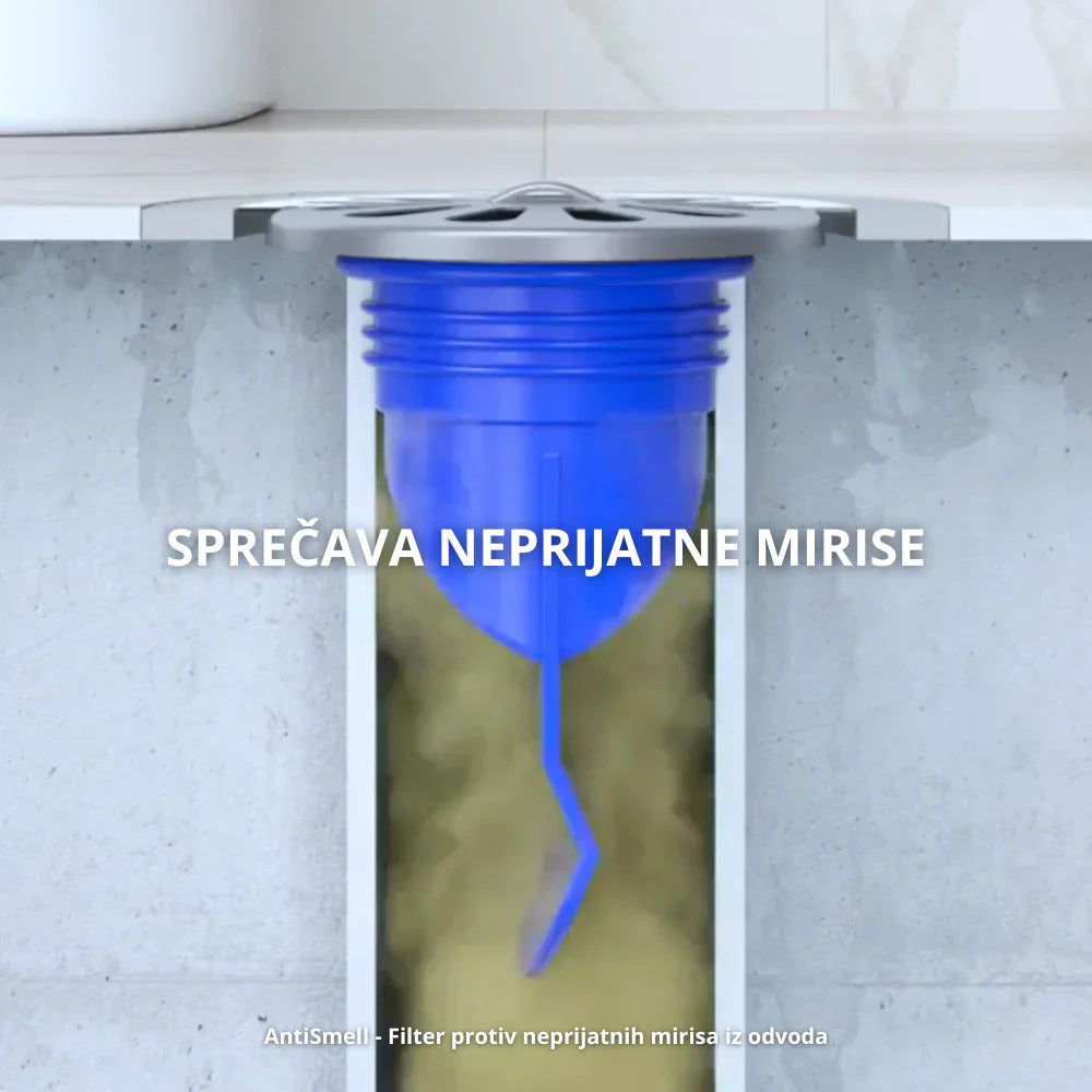 AntiSmell - Filter protiv neprijatnih mirisa iz odvoda (4 u pakovanju)