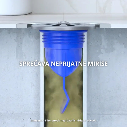 AntiSmell - Filter protiv neprijatnih mirisa iz odvoda (4 u pakovanju)